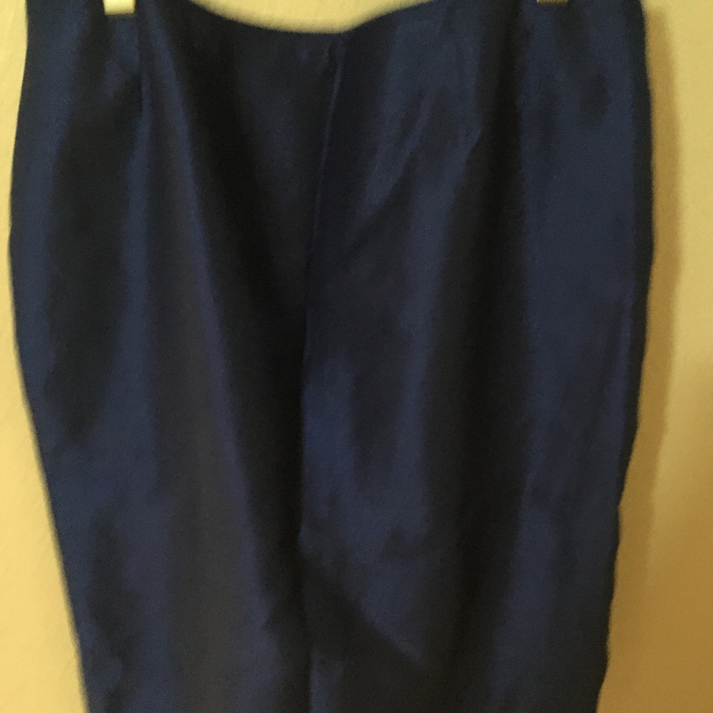 Euc -Women's Le Suit Straight Skirt Royal blue 16